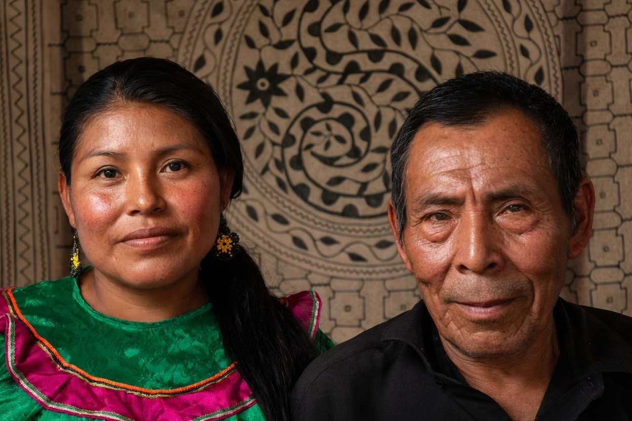 Shipibo curanderos at the Mai Niti Alternative retreat center in the Peruvian Amazon